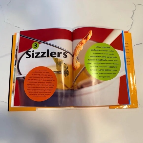 Fondue It! 50 Recipes To Dip, Sizzle & Savor | By Silvana Franco 2001 Hardcover - Picture 8 of 10